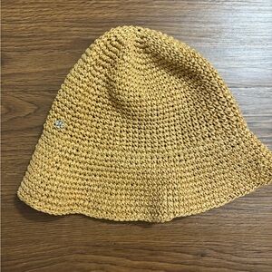 Lululemon Athletica Tan Crochet Hat